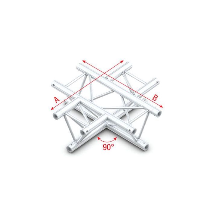 Milos ACB41 - PT30016  kruis 4-way horizontal Pro-30 Triangle P Truss