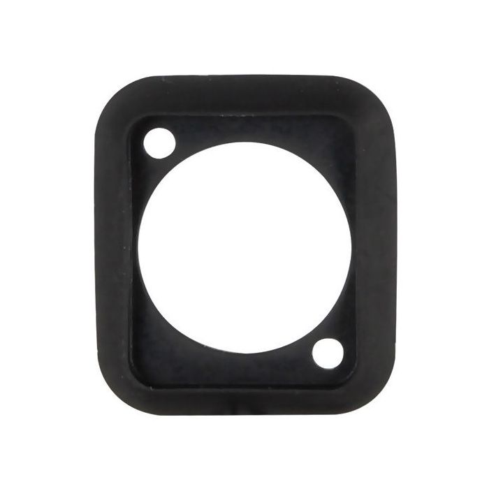 Neutrik Sealing gasket Black voor D-size chassis connectors 